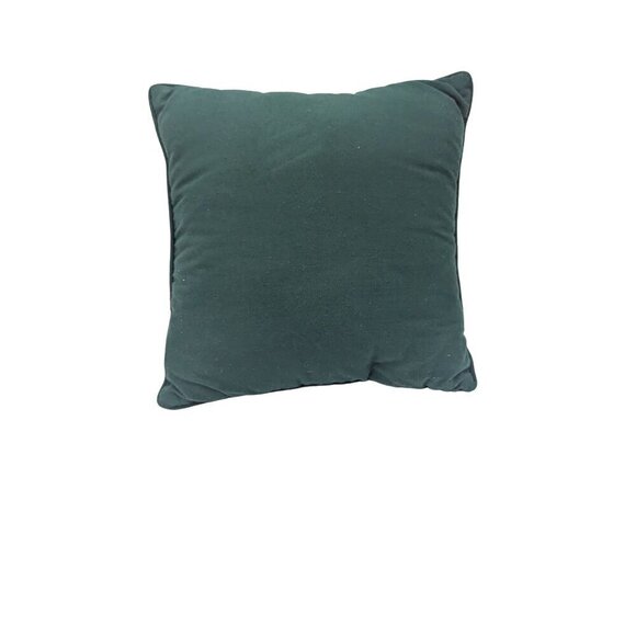 Riverdale Decorative Tapestry Pillow With Birdhouse Design 15" blue green - Picture 3 of 8